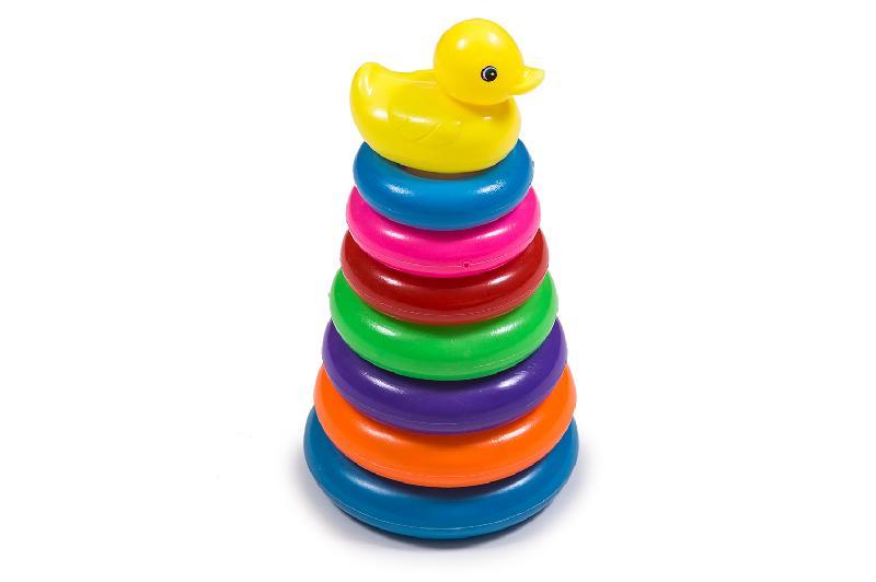 POLLITO AROS METER COLORES 23 CM