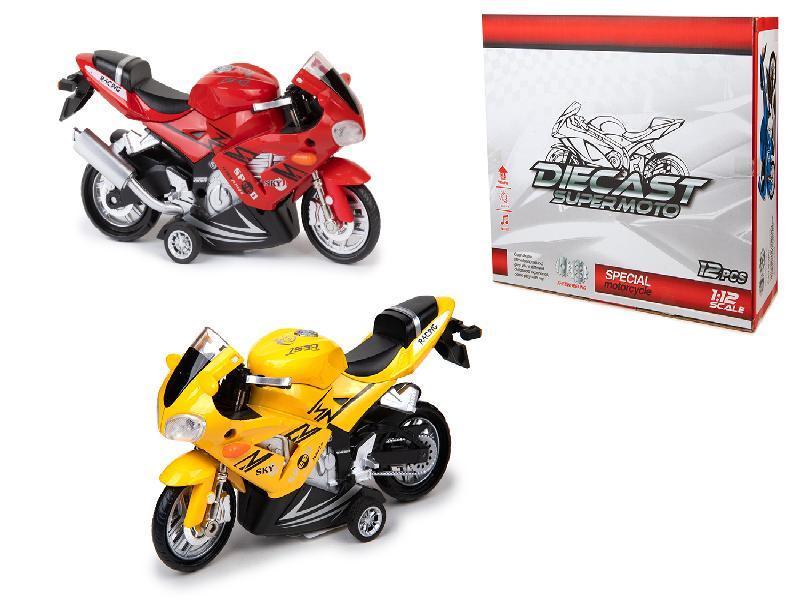 MOTO METAL FRICCION LUZ-SONIDO EXP.12