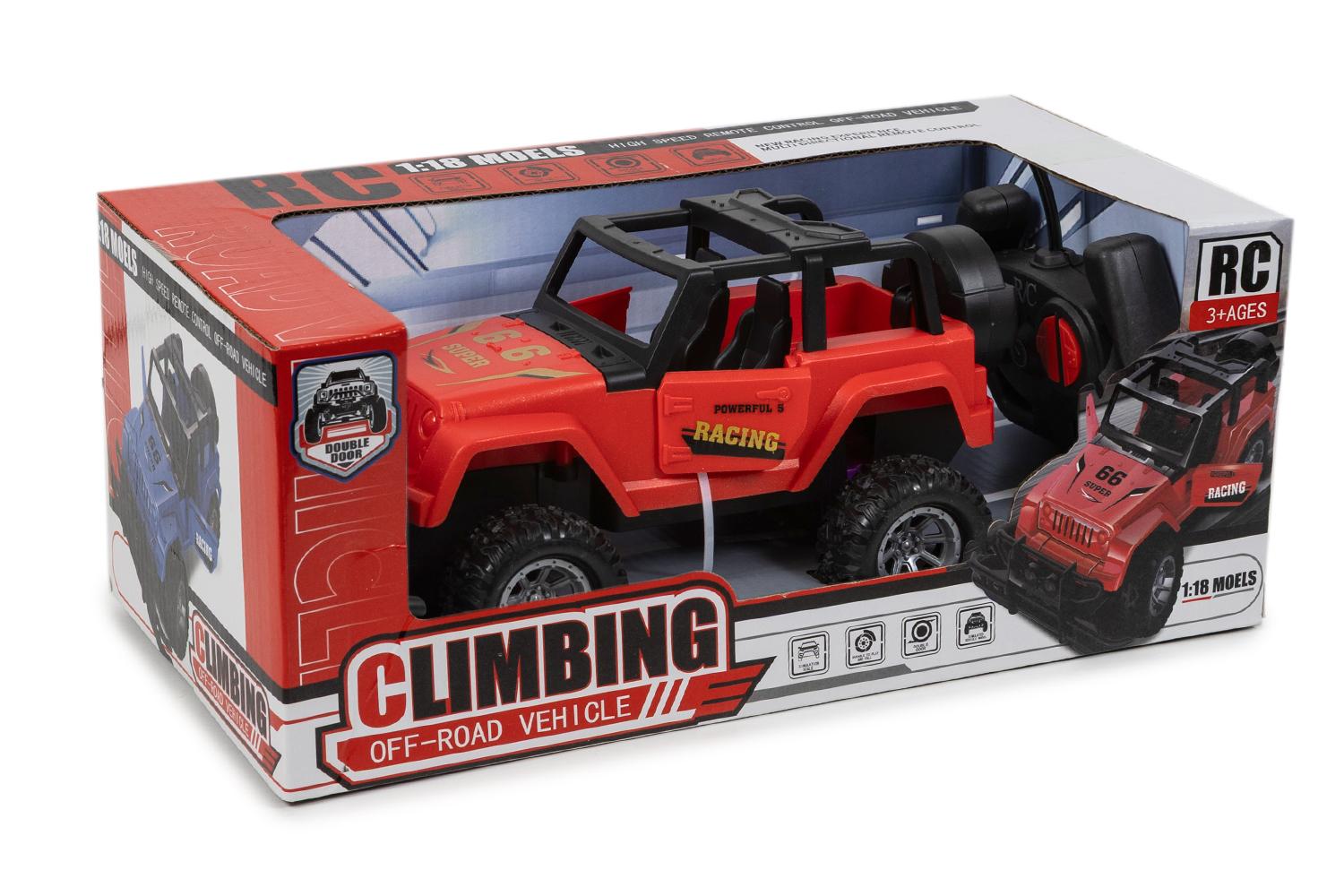 COCHE JEEP R/C 4 CANALES ABRE PUERTAS