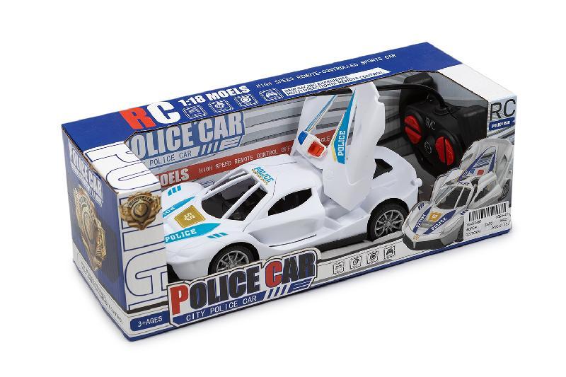 COCHE POLICIA R/C 4 CANALES