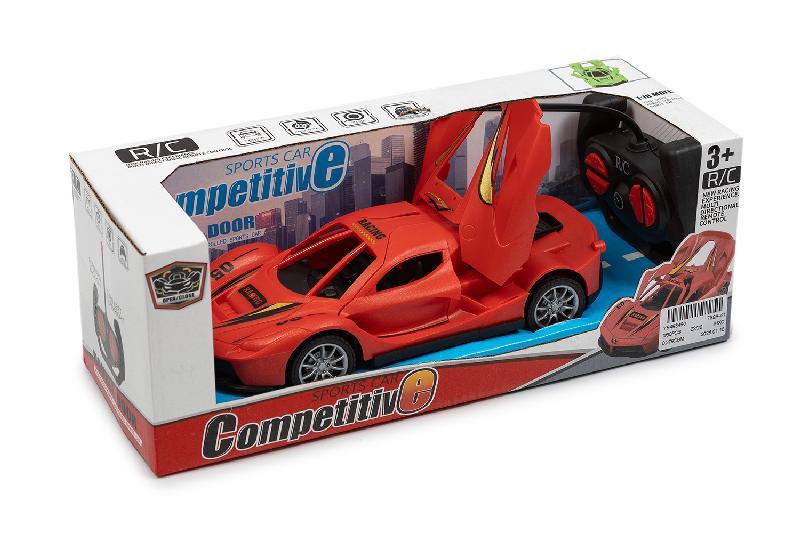 COCHE DEPORTIVO R/C 4 CANALES 2 COLORES