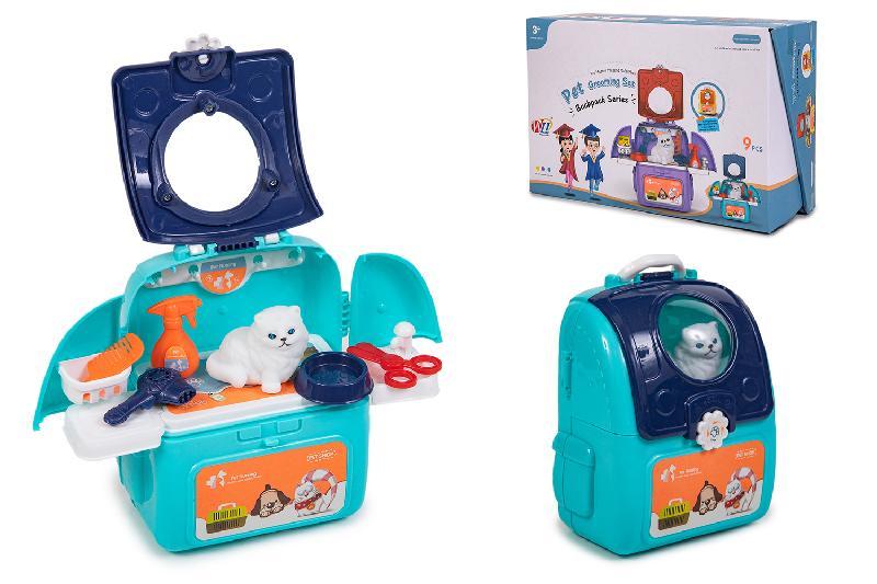 MALETIN CON GATO Y ACCESORIOS EXP.9