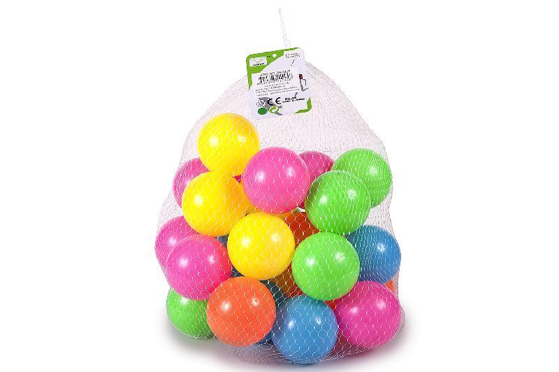 BOLAS MULTICOLOR 7CM 30PCS
