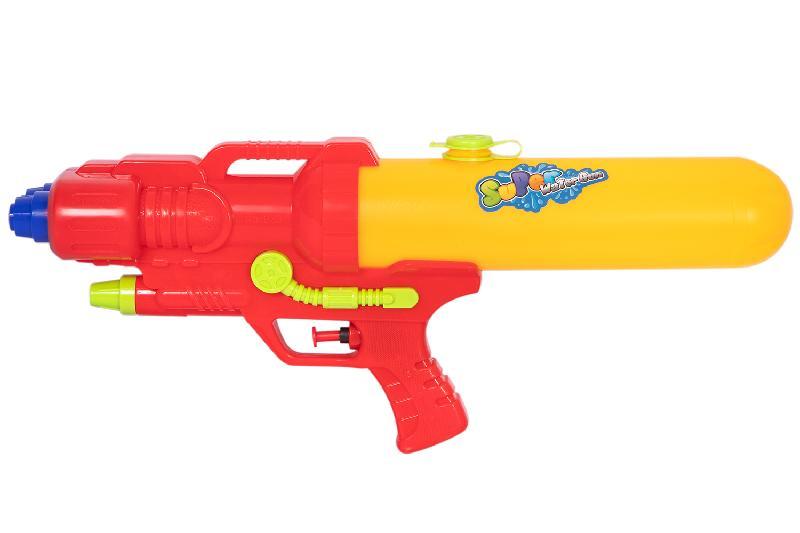 PISTOLA AGUA 40 CM 2 SALIDAS BOLSA