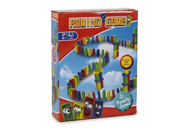 JUEGO DOMINO COLORES 100 BLOCKS
