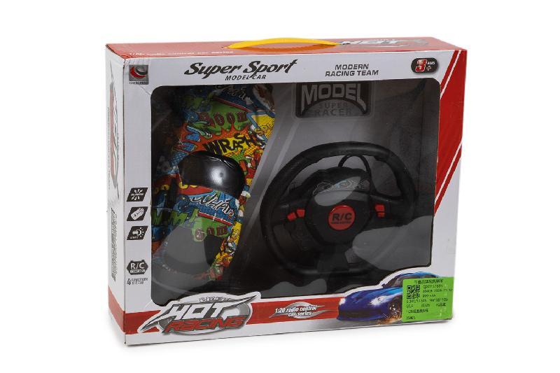 COCHE GRAFITI VOLANTE R/C 4 CANALES  LUZ