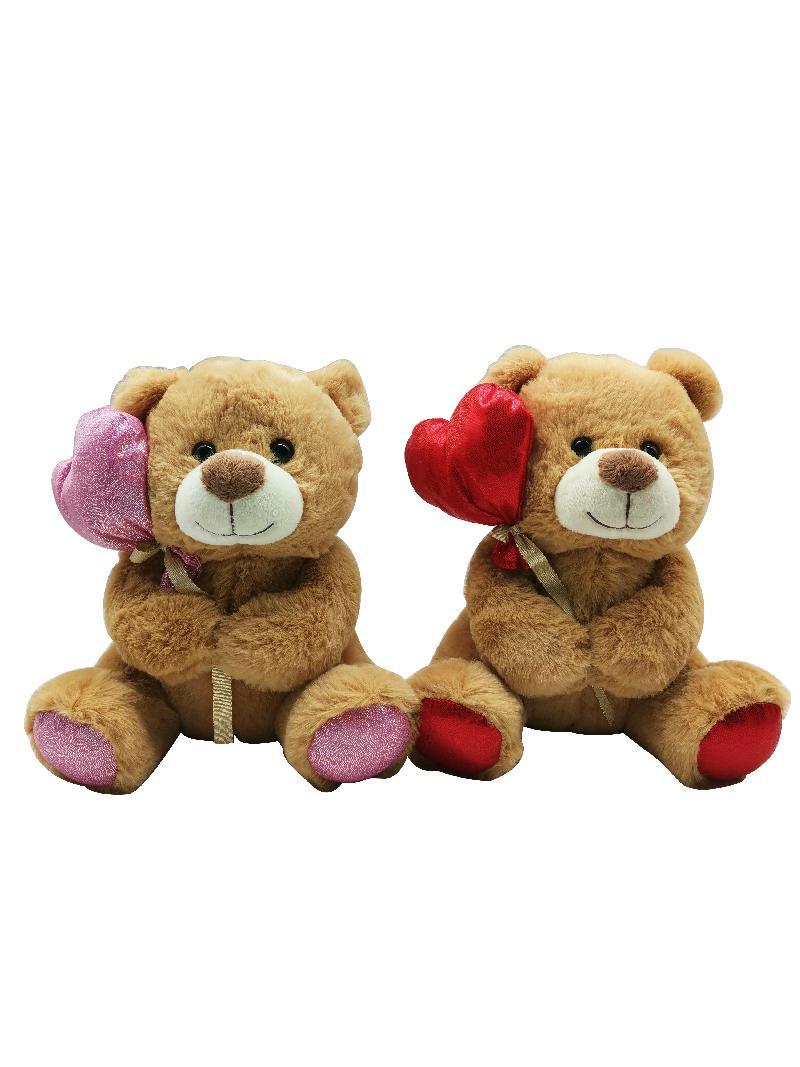 OSO CORAZON SURTIDO 22CM