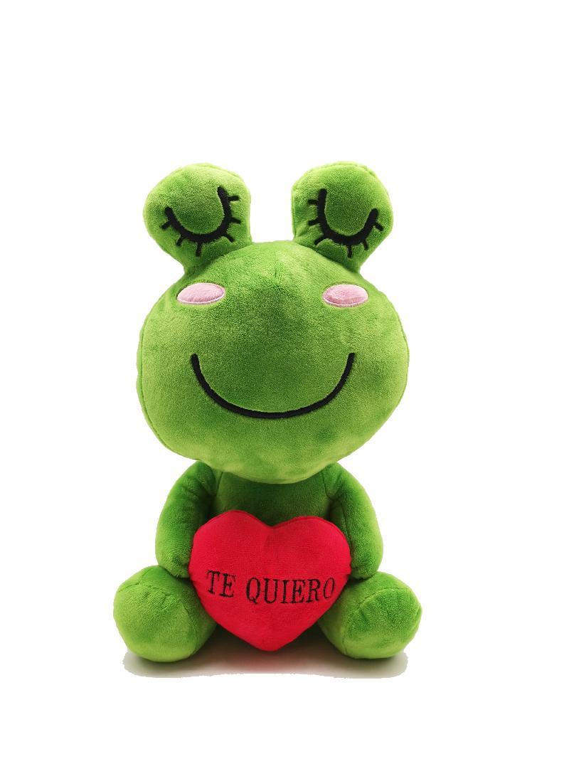 RANA CORAZON TE QUIERO 20CM
