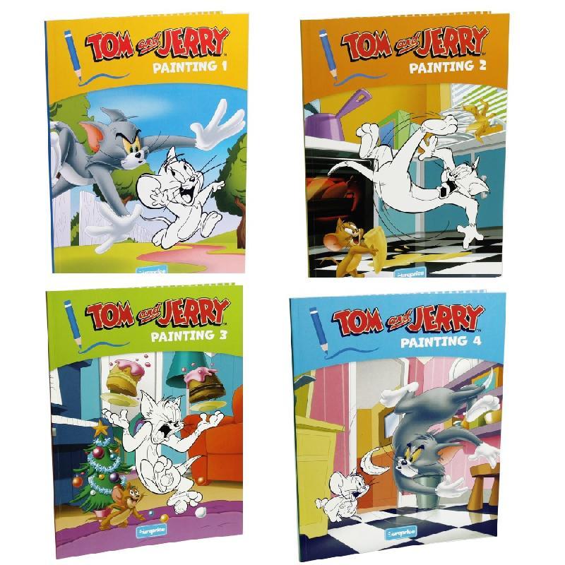 LIBRO COLOREAR TOM Y JERRY 32PAG SURTIDO