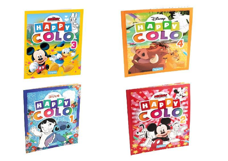 LIBRO COLOREAR DISNEY 32PAG 4 MODELOS