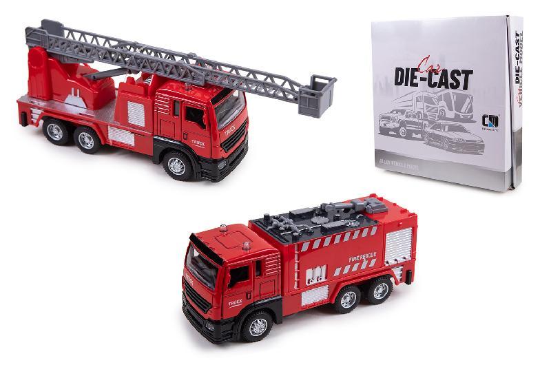 CAMION BOMBEROS METAL LUZ SONIDO EXP.8