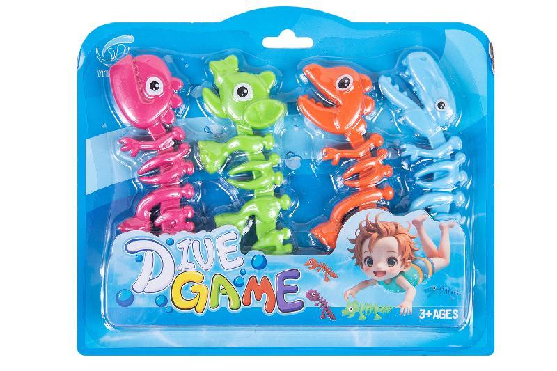 BUCEO JUEGO DINOSAURIOS 4PCS BLISTER