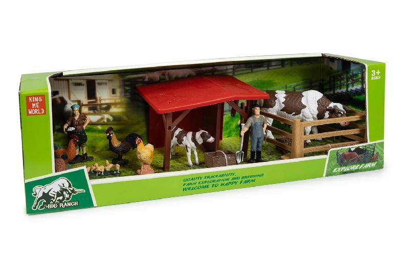 GRANJA CONJUNTO ANIMALES CAJA