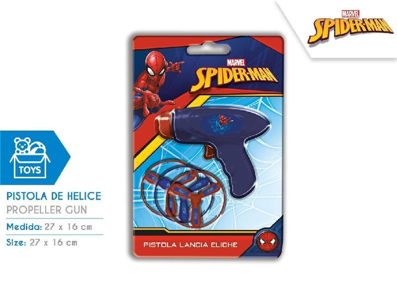PISTOLA LANZA HELICES SPIDERMAN