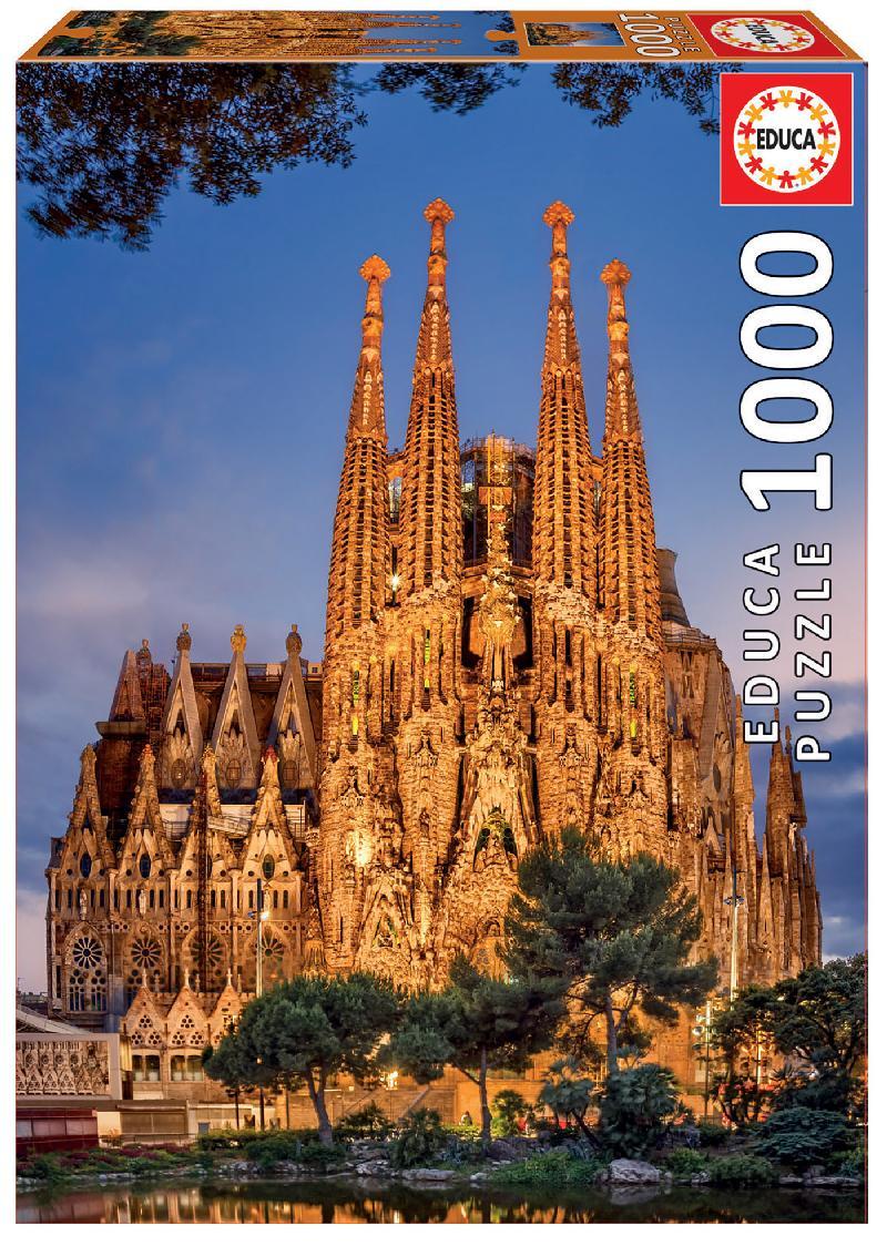 PUZLE EDUCA SAGRADA FAMILIA 1000
