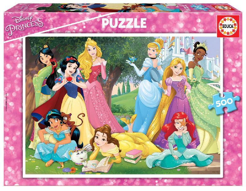 PUZLE EDUCA 500 PRINCESAS DISNEY