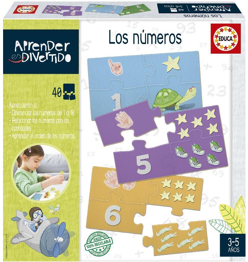 JUEGO EDUCA NUMEROS 40 PIEZAS