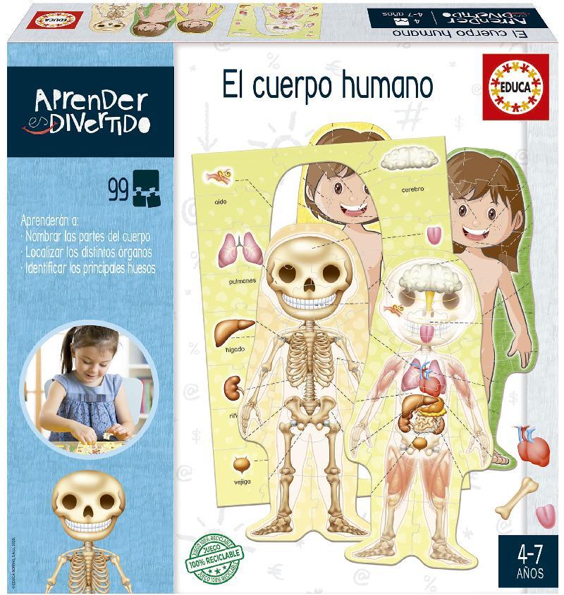 JUEGO EDUCA EL CUERPO HUMANO