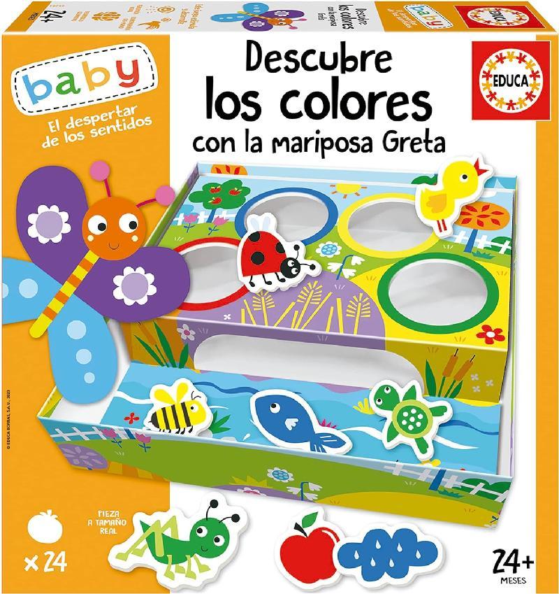 JUEGO EDUCA DESCUBRE COLORES MARIPOSA